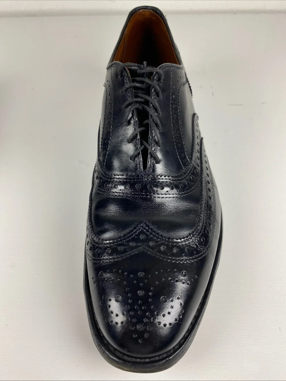 Allen Edmonds‎ McAllister 6205 Men’s Black 9.5D  Oxford Dress Shoes USA